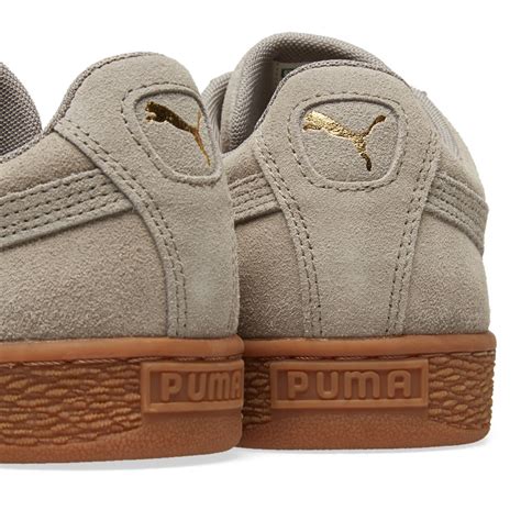 gum sole puma suede.